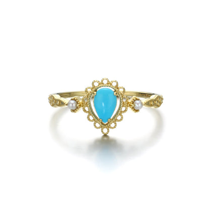 The Pearled Turquoise