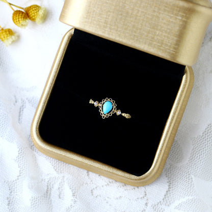The Pearled Turquoise