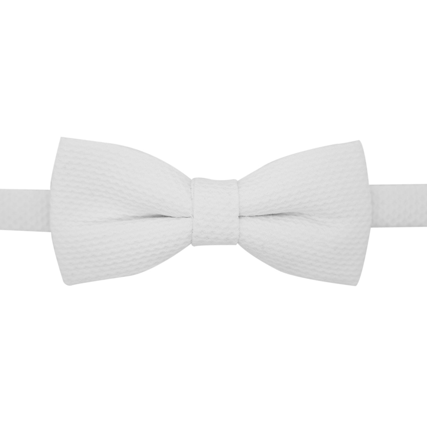 White Cotton PK Bowtie-0
