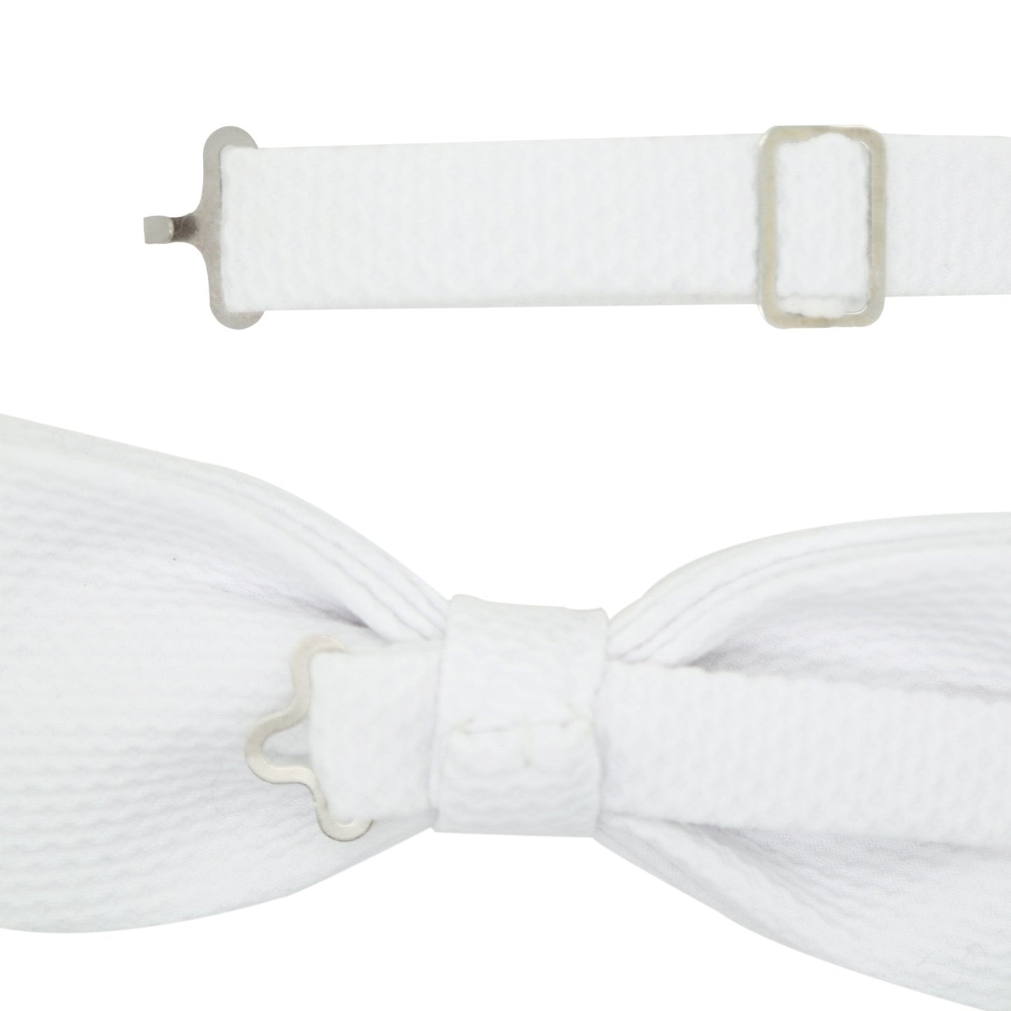 White Cotton PK Bowtie-1